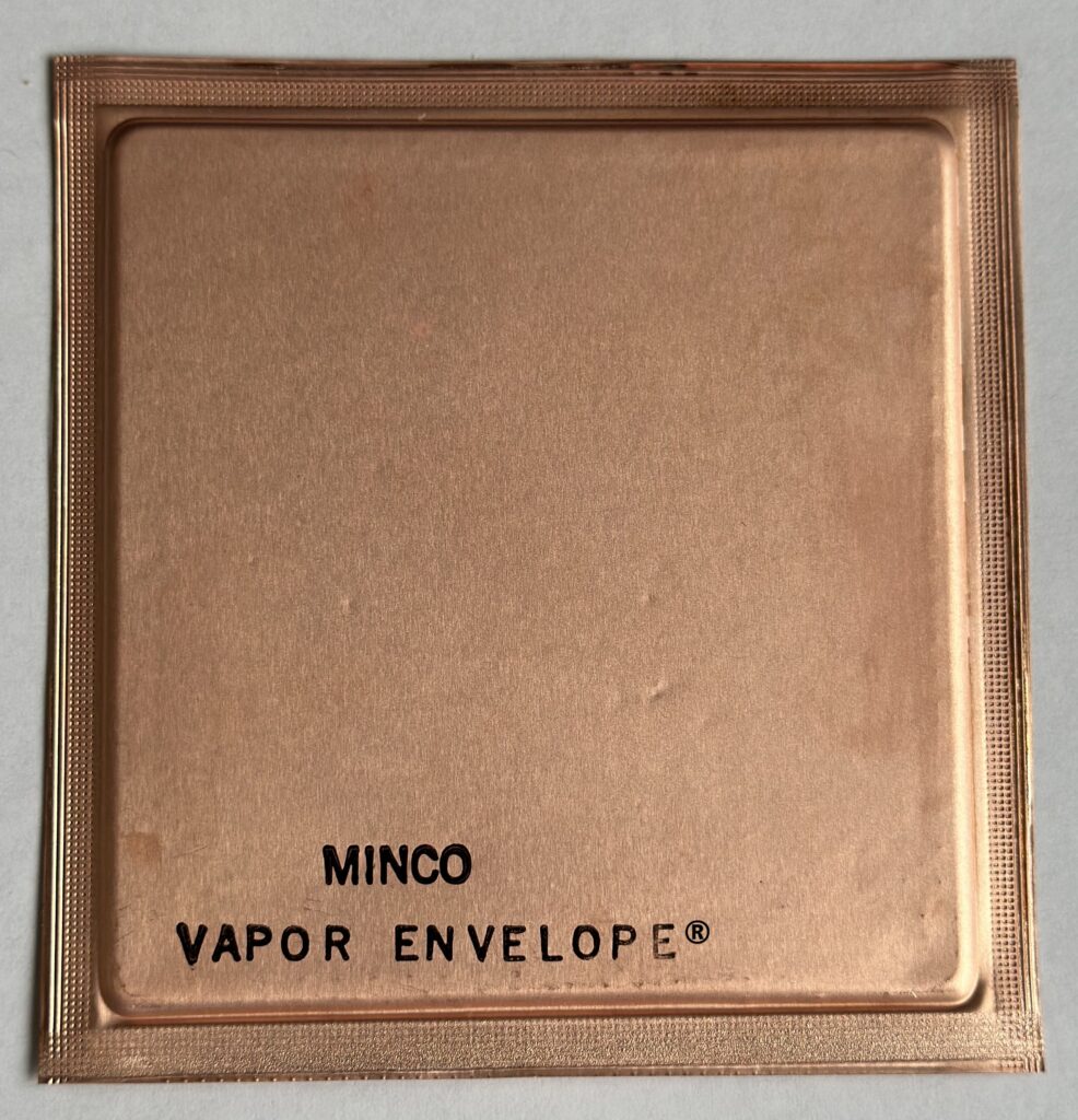 Minco vapor envelope vapor chamber