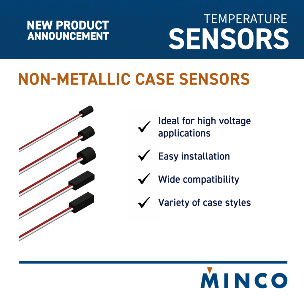 non-metallic case temperature sensors